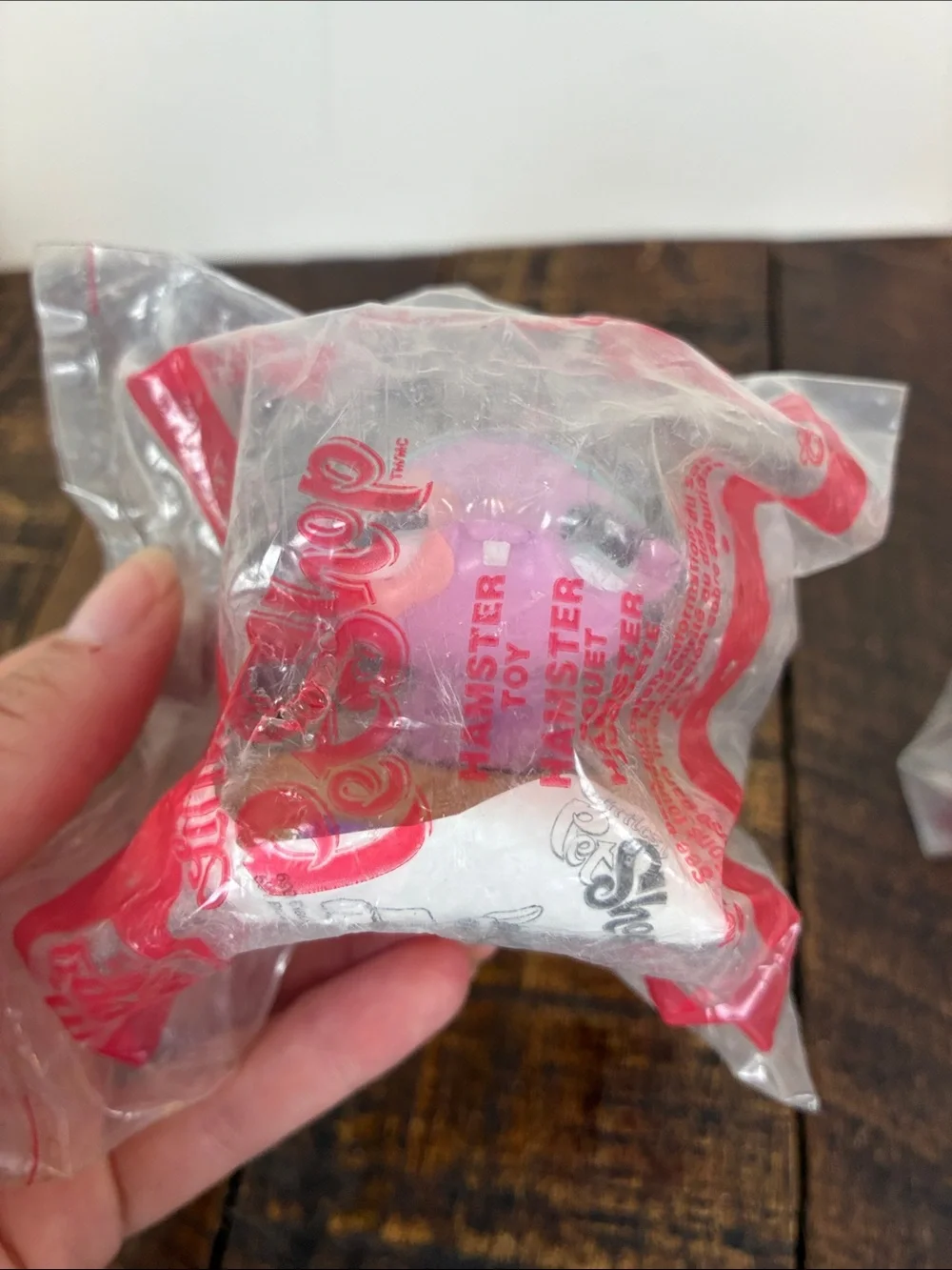 2- LPS Littlest Pet Shop Happy Meal Toy McDonald's In Bag Hamster Persian Kitten
